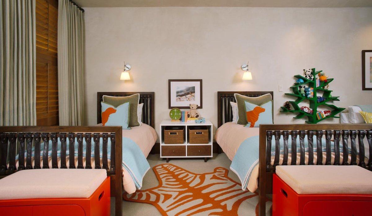 Комната с раздельными кроватями