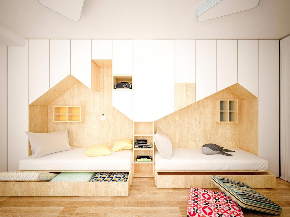 Спальня в общежитии