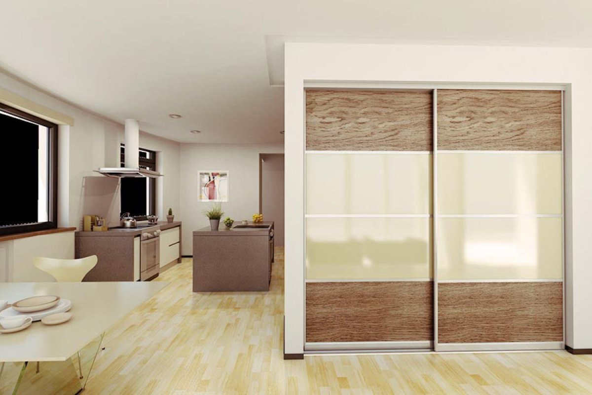 Шкаф Лео 2 зеркала дуб сонома