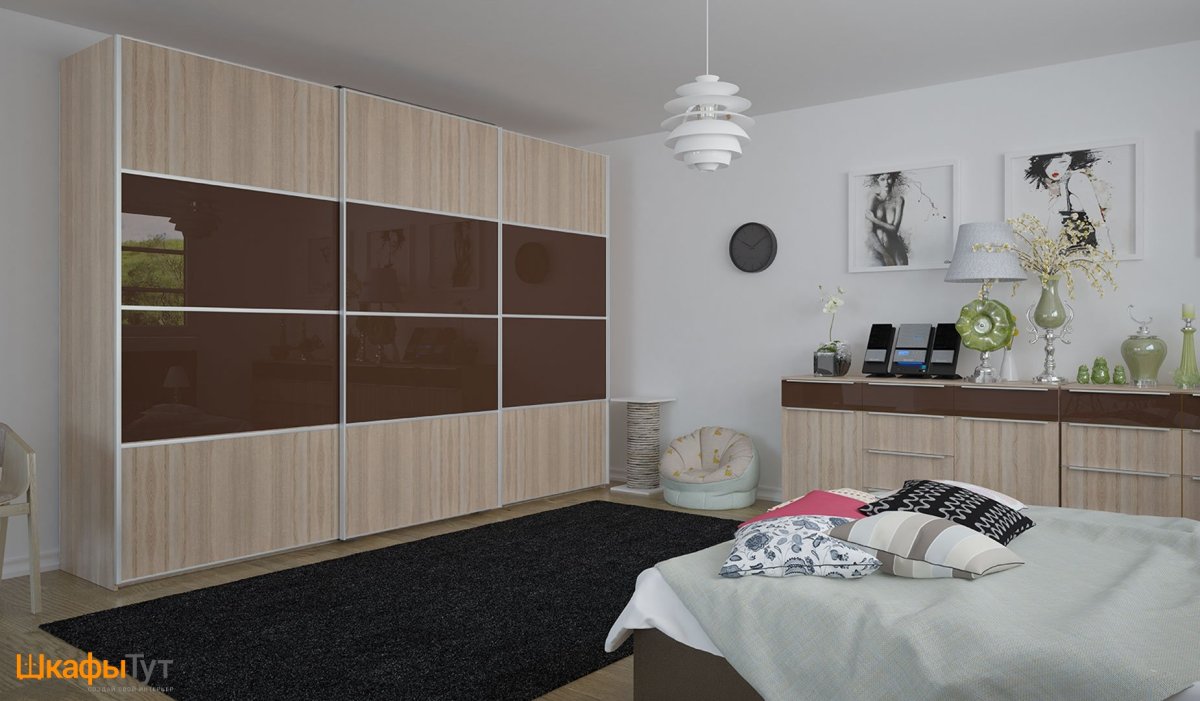 Шкаф купе ЛДСП лакобель