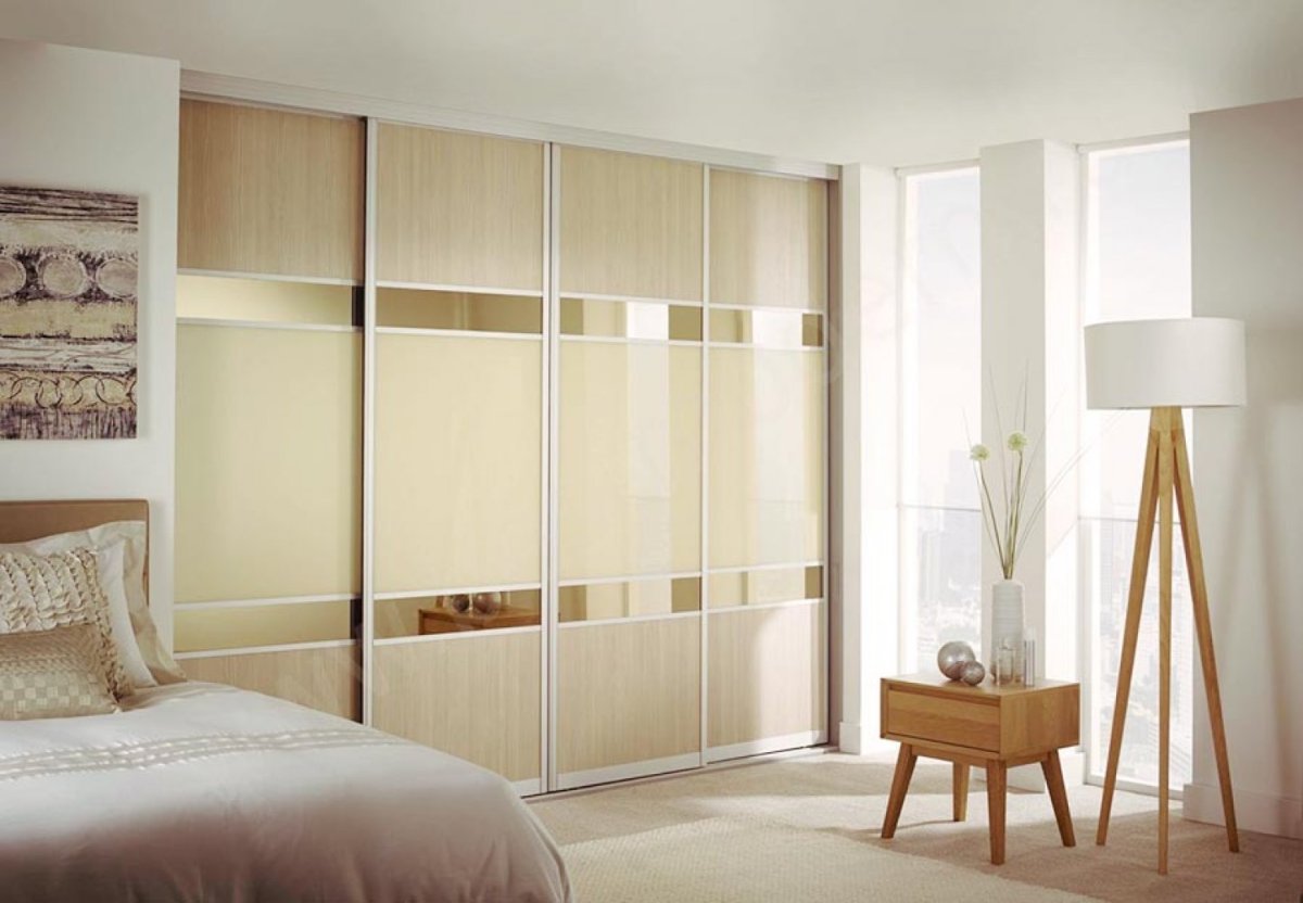 Встроенные шкафы в спальню