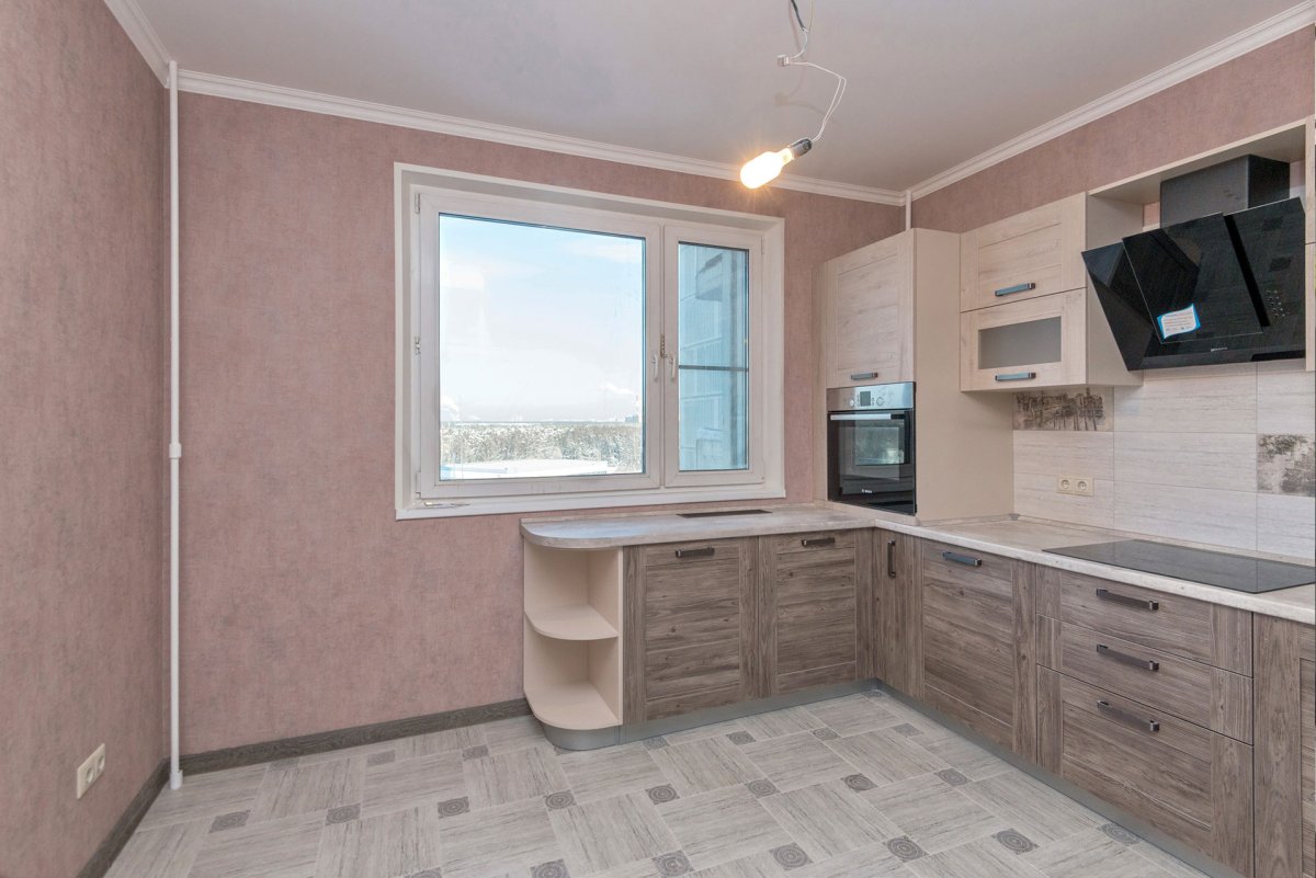 Отделка кухни без мебели