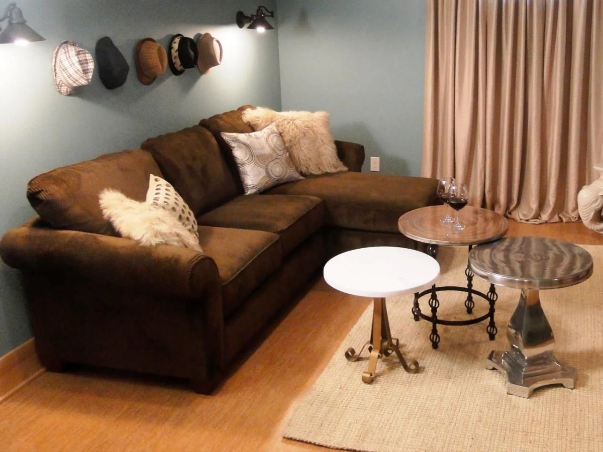 Угловой диван цвет шоколад