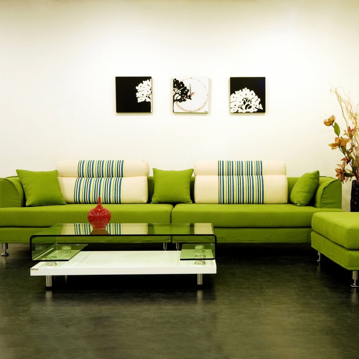 Сочетание цветов оливковый в интерьере