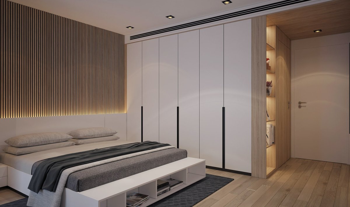 Современные шкафы в спальню 2021