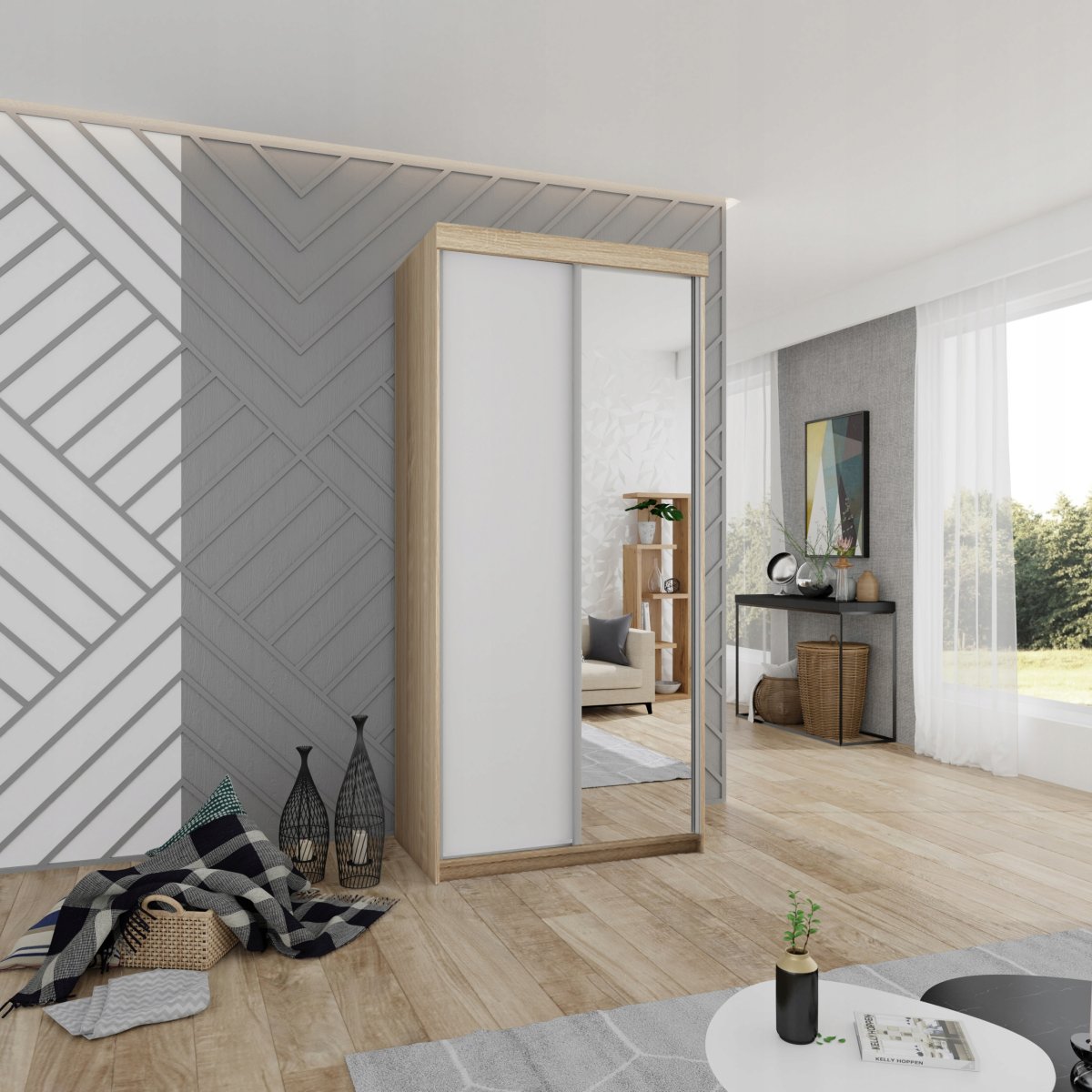 Стильные шкафы купе в спальню