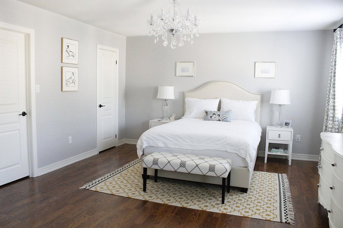 Светлая спальня