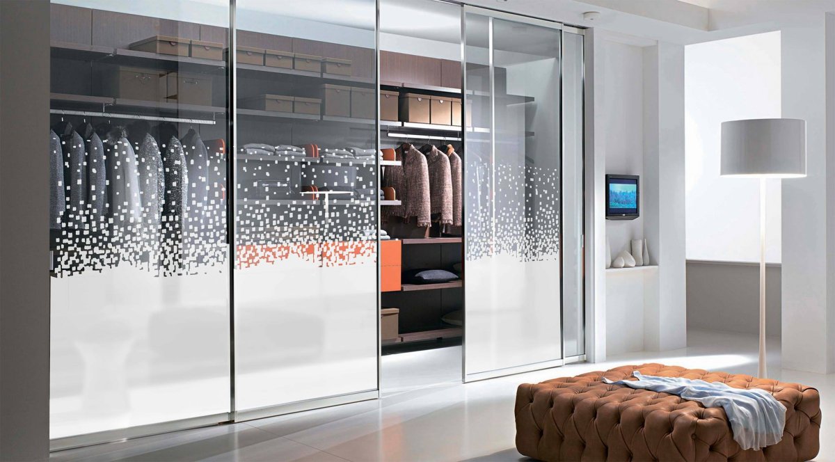 Шкаф купе черный