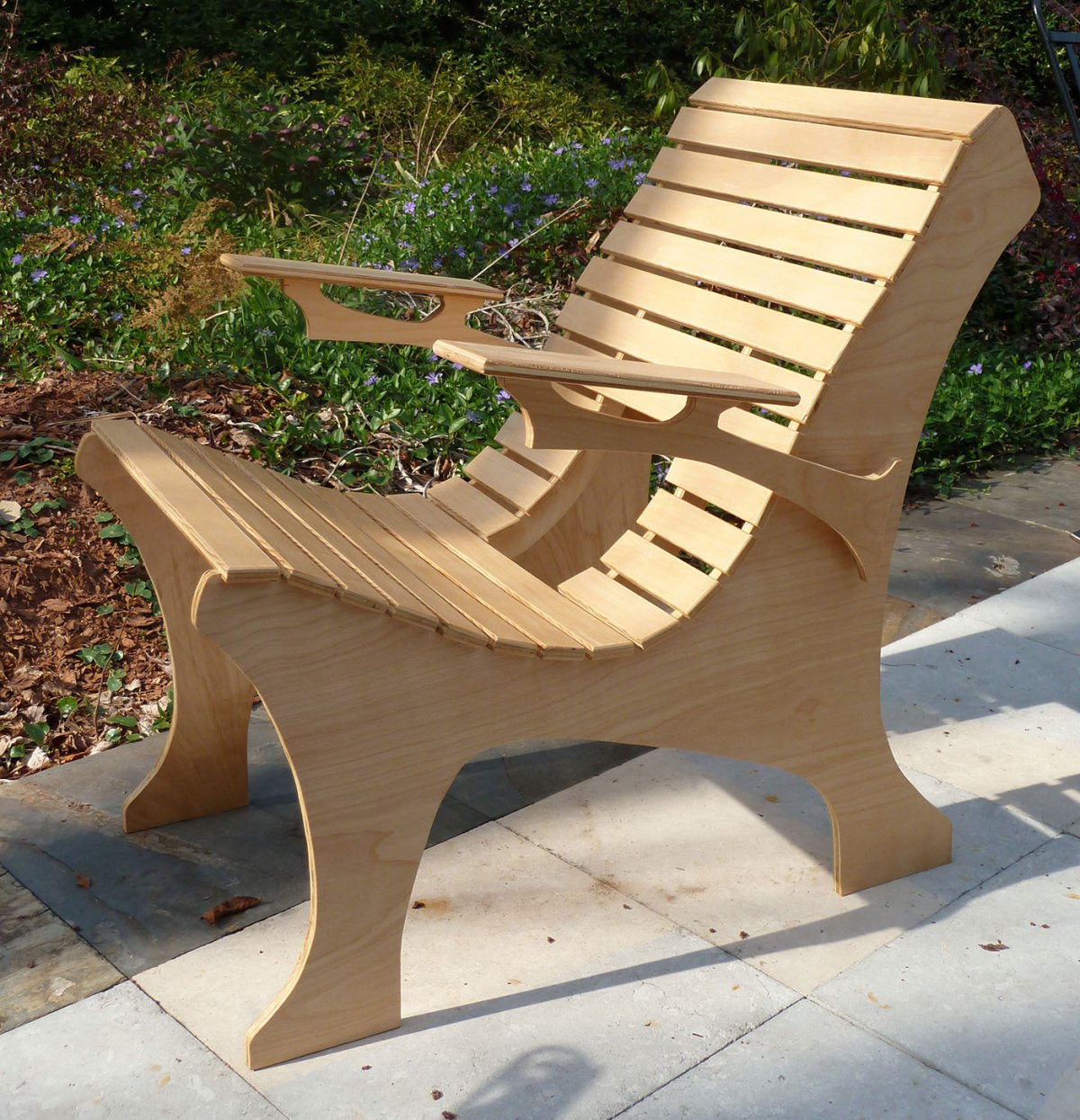 Кресло Адирондак из фанеры