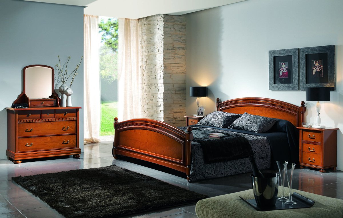 Испанская мебель кровать Campina 47