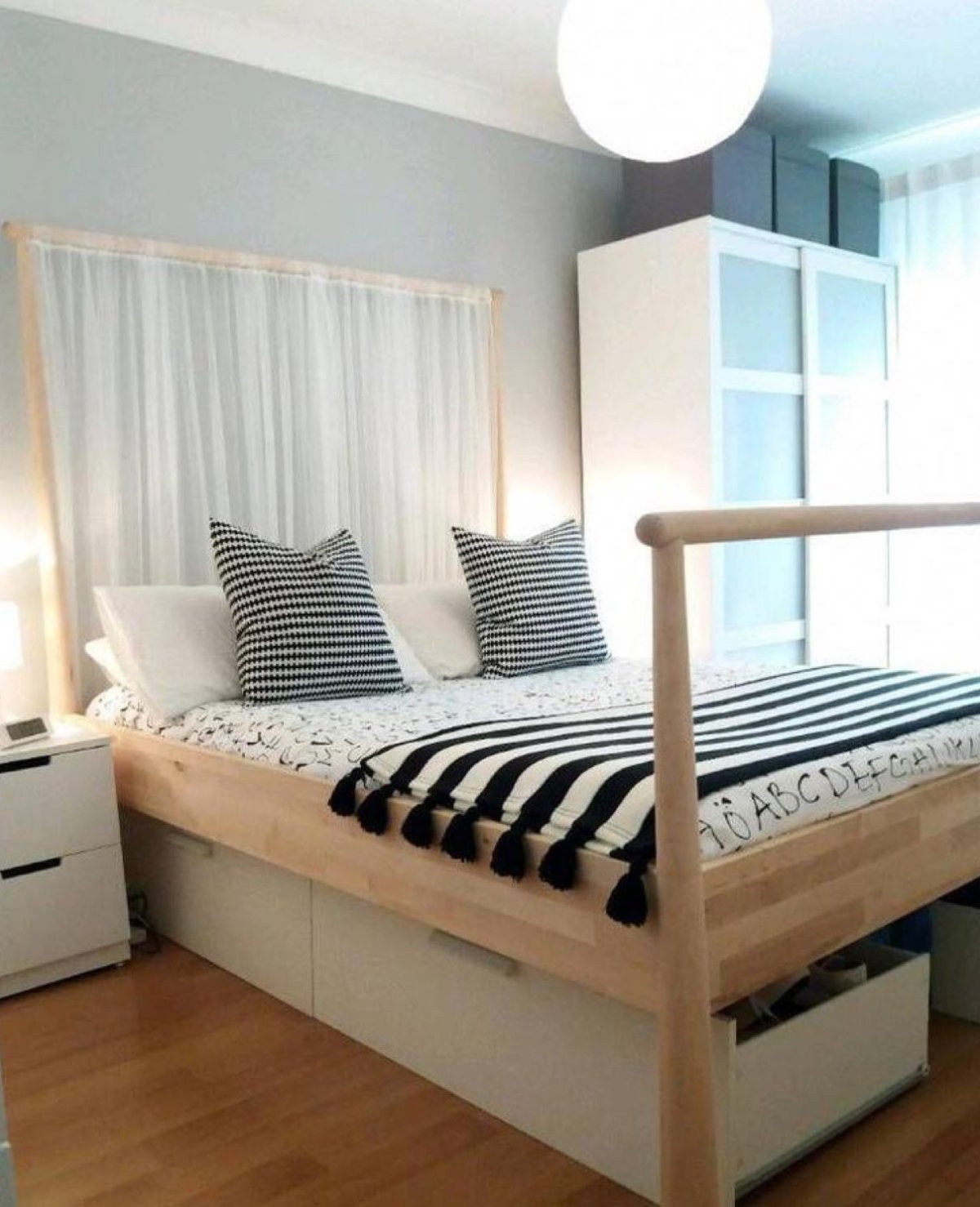 Декор кровати Нейден икеа