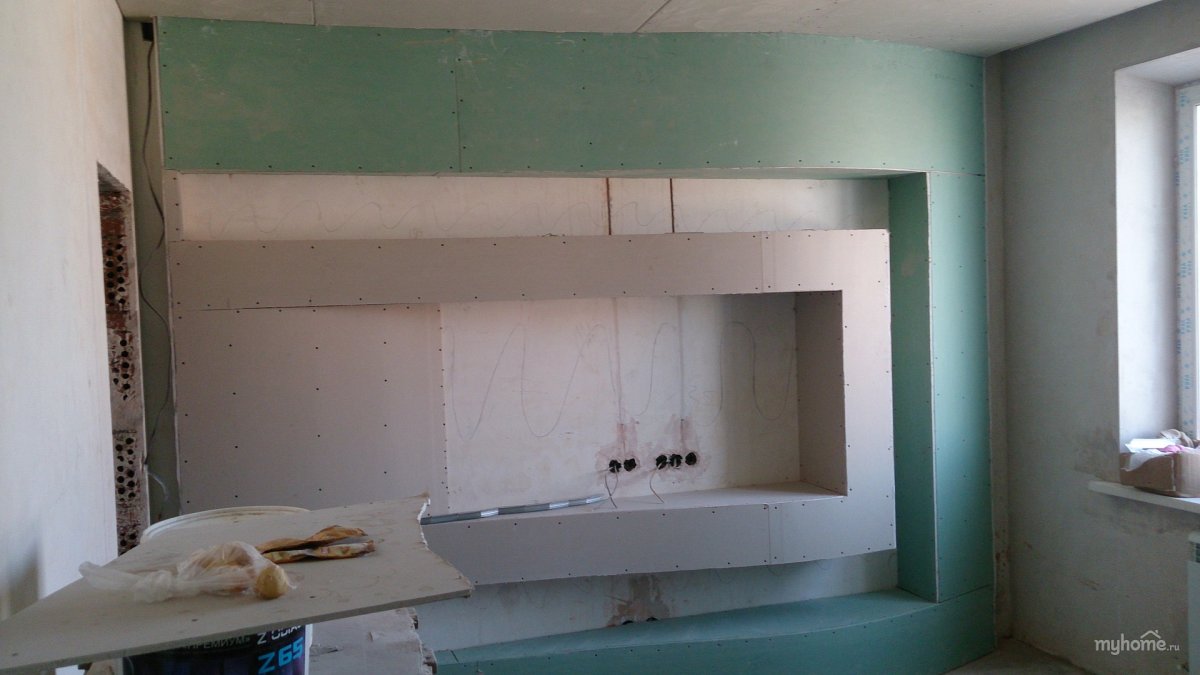 Шкаф из гипсокартона