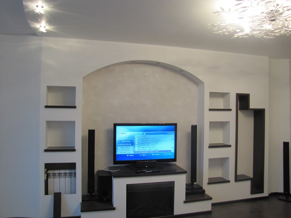 Гипсокартон на стену