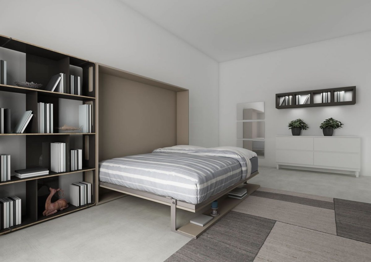 Угловая кровать двуспальная