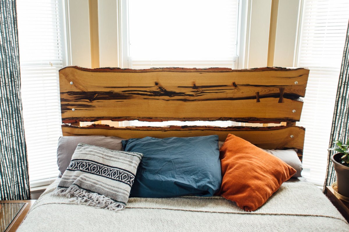Кровать из слэба