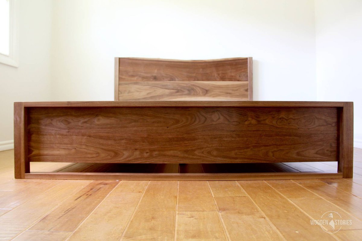 Кровать из слэба лофт