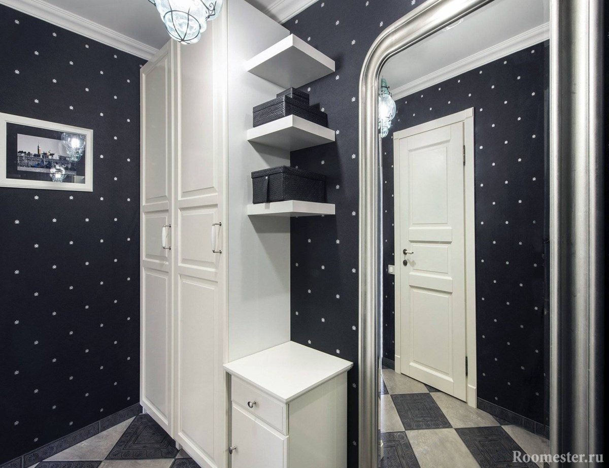 Интерьер маленькой прихожей