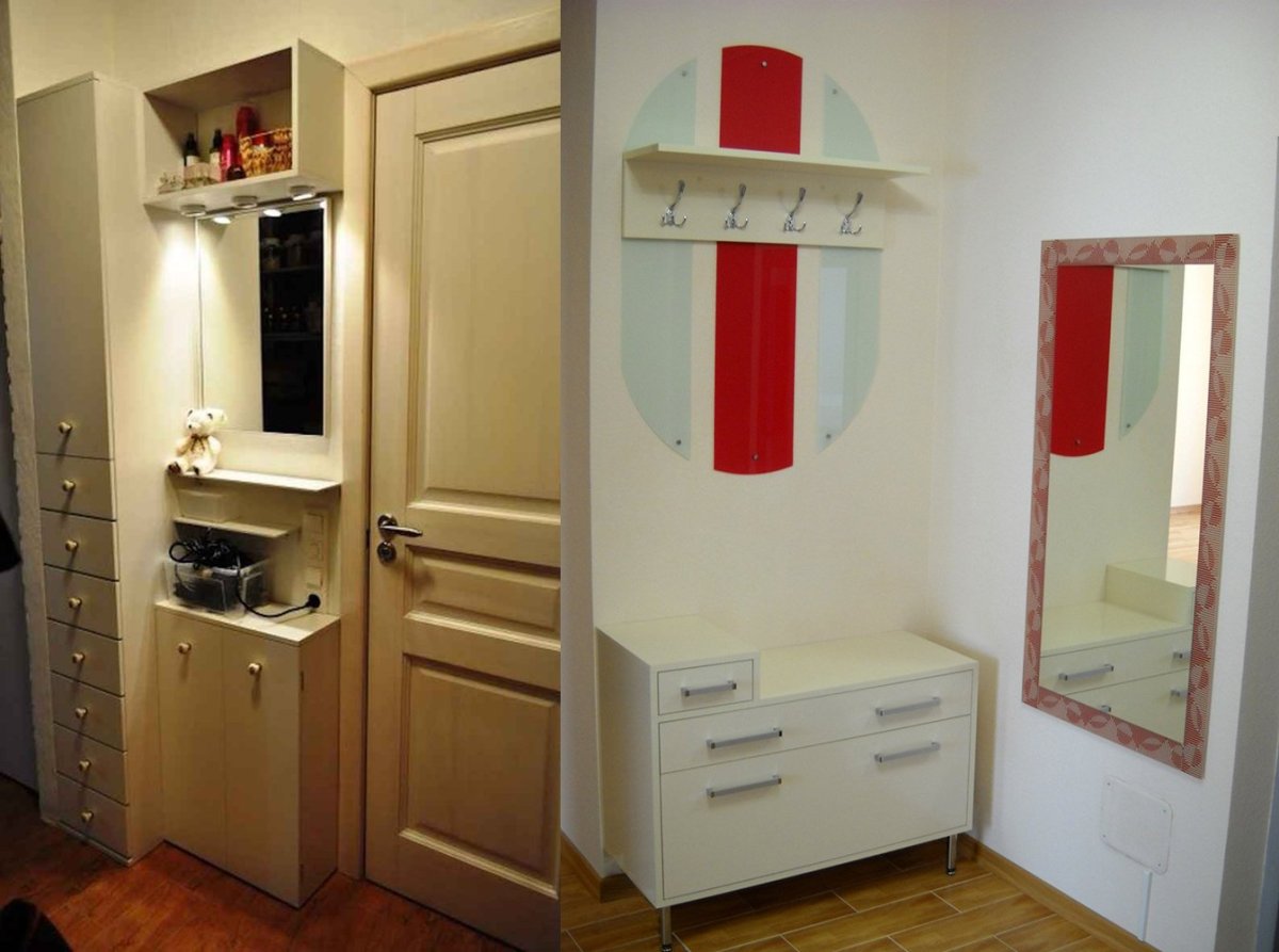 Идеи для малогабаритной прихожей