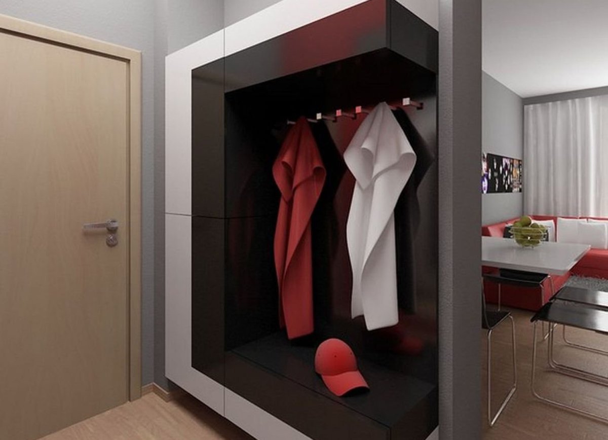 Планировка маленькой прихожей