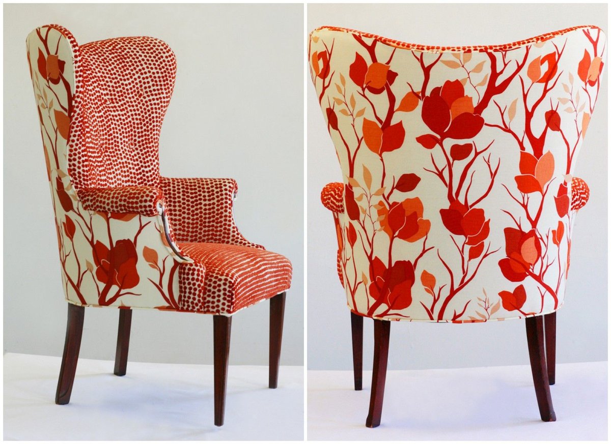 Паттерн мебель вектор