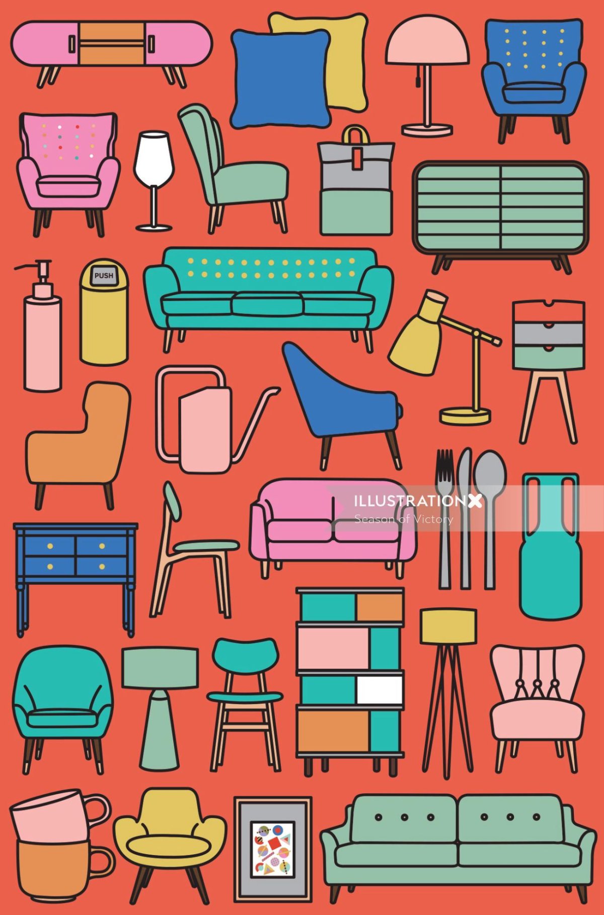 Паттерн мебель