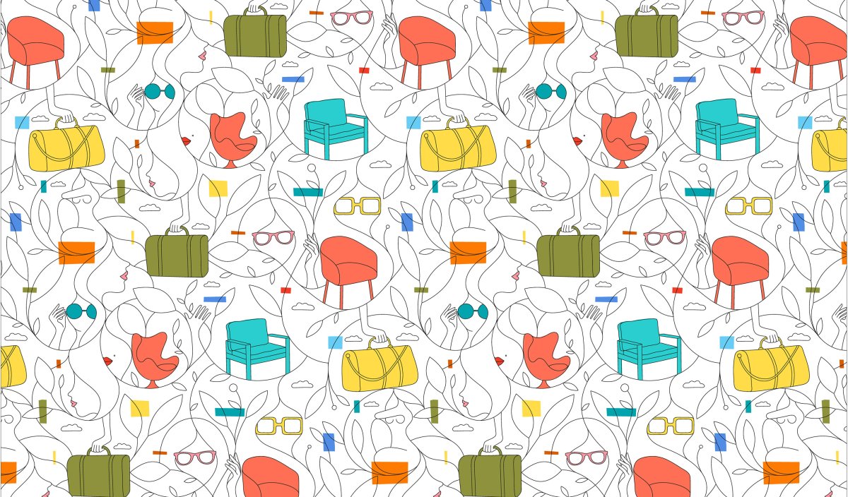 Бесшовный фон для сайта мебель