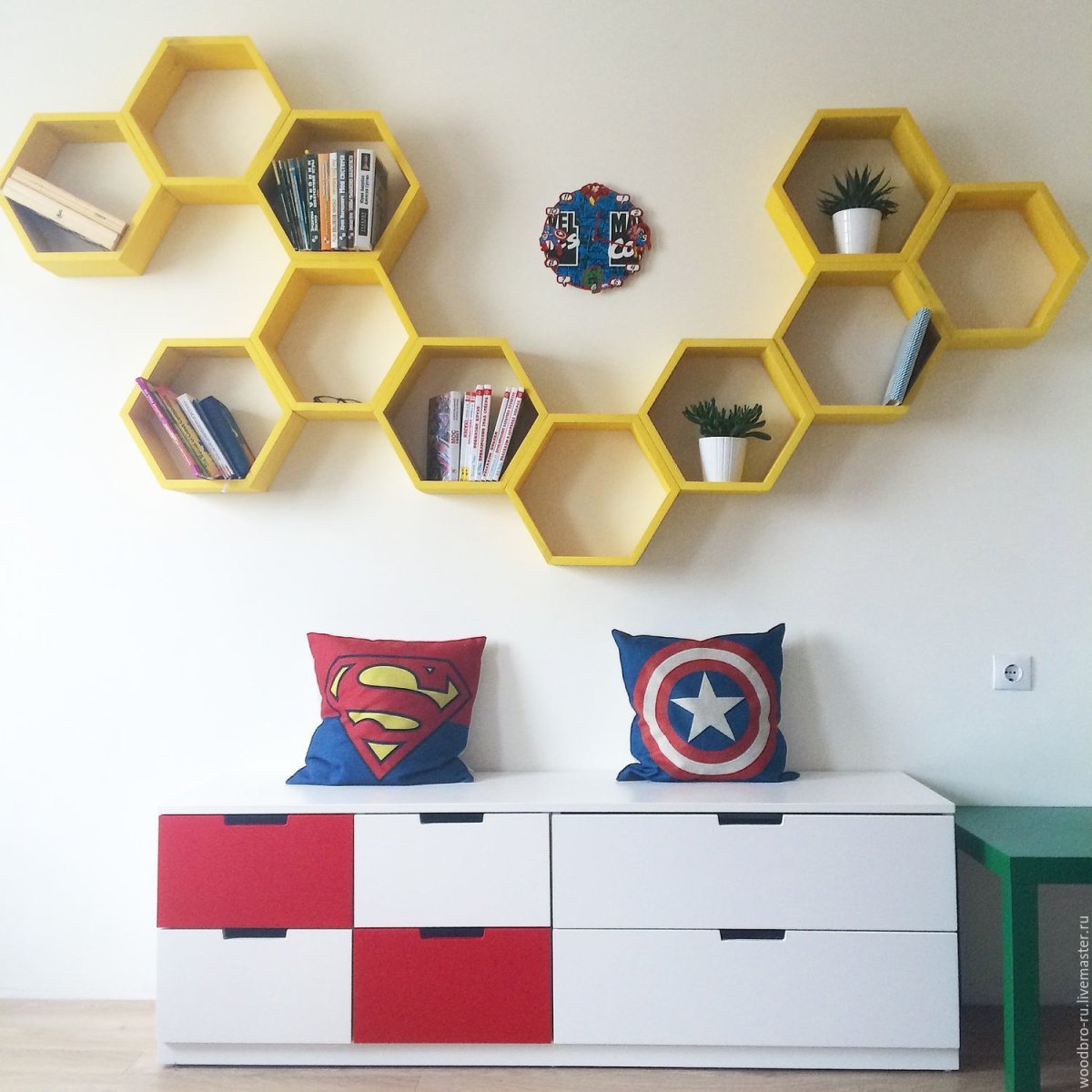 Стеллаж соты