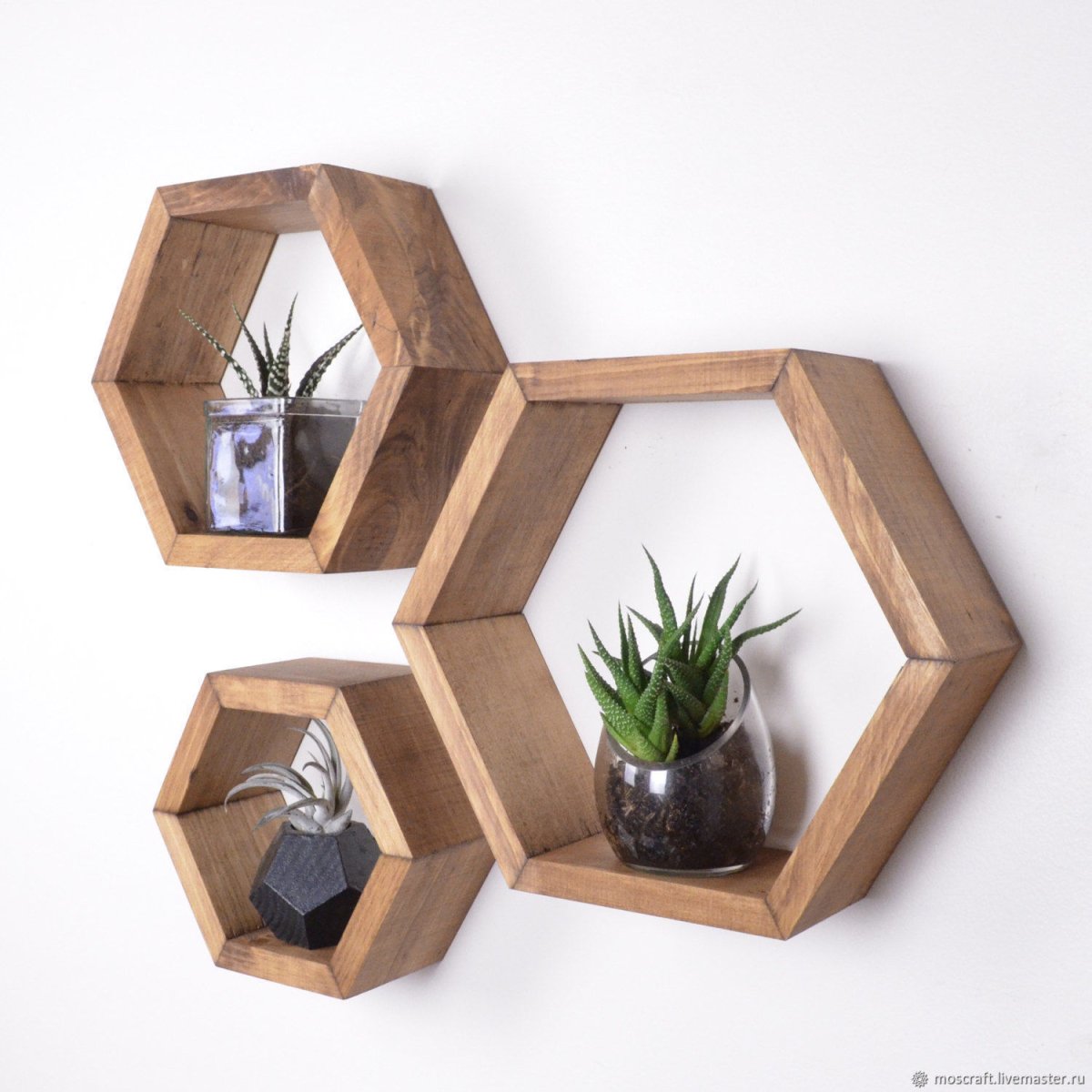 Декор в виде сот