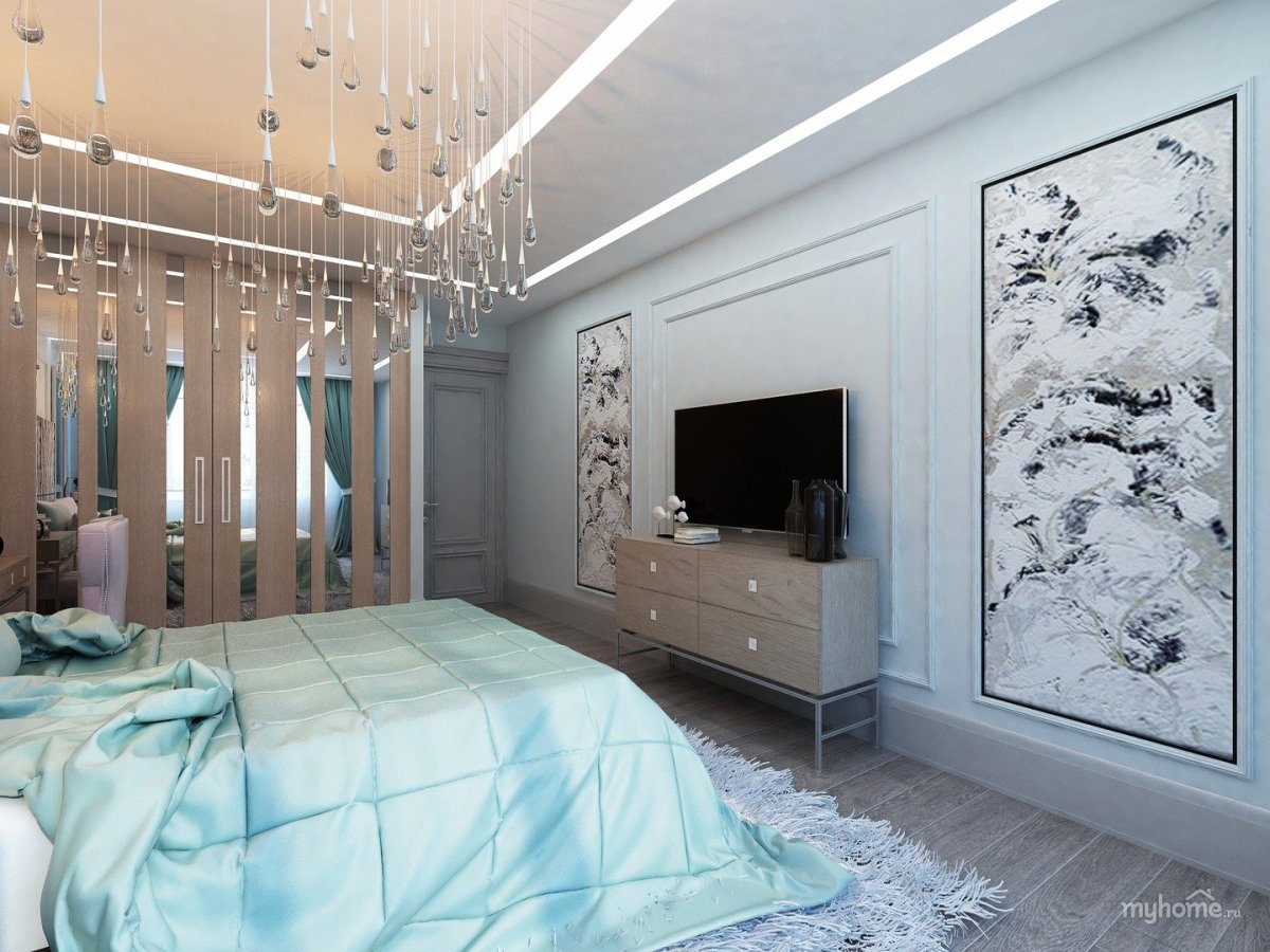 Телевизор в спальне