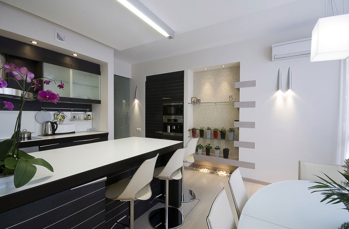 Ниша в барной стойке