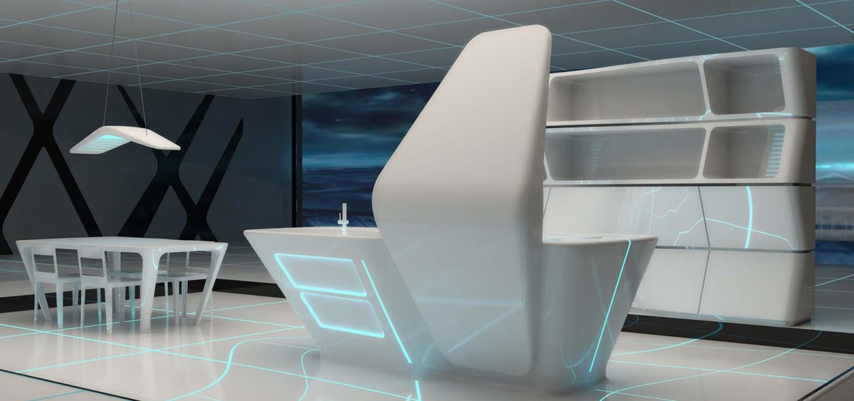 Футуристическая мебель