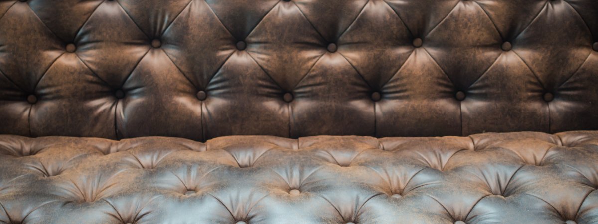 Коричневая кожа обивка