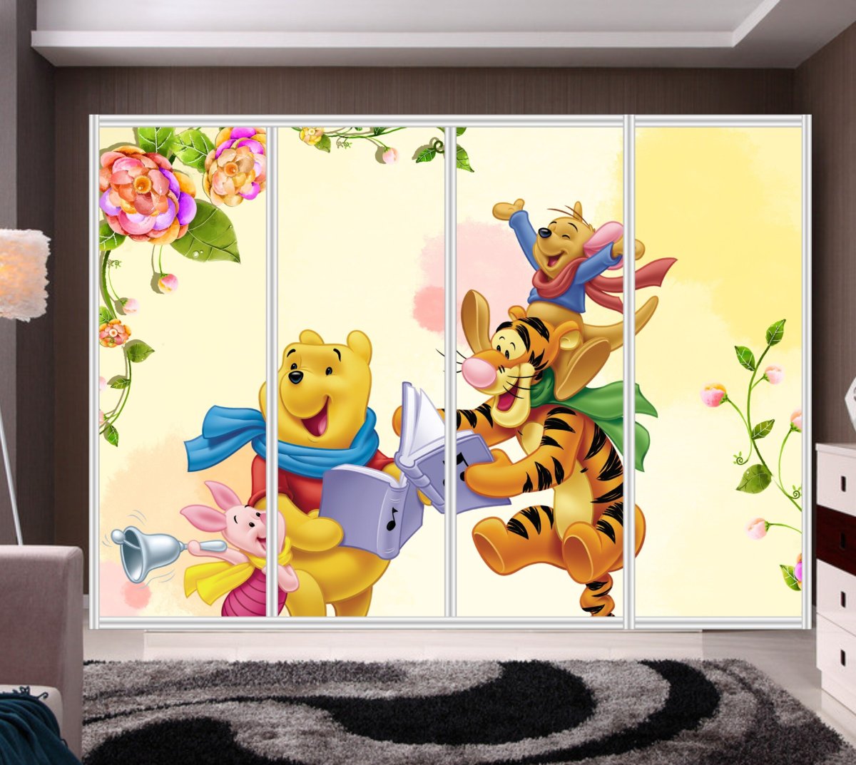 Наклейки на шкаф