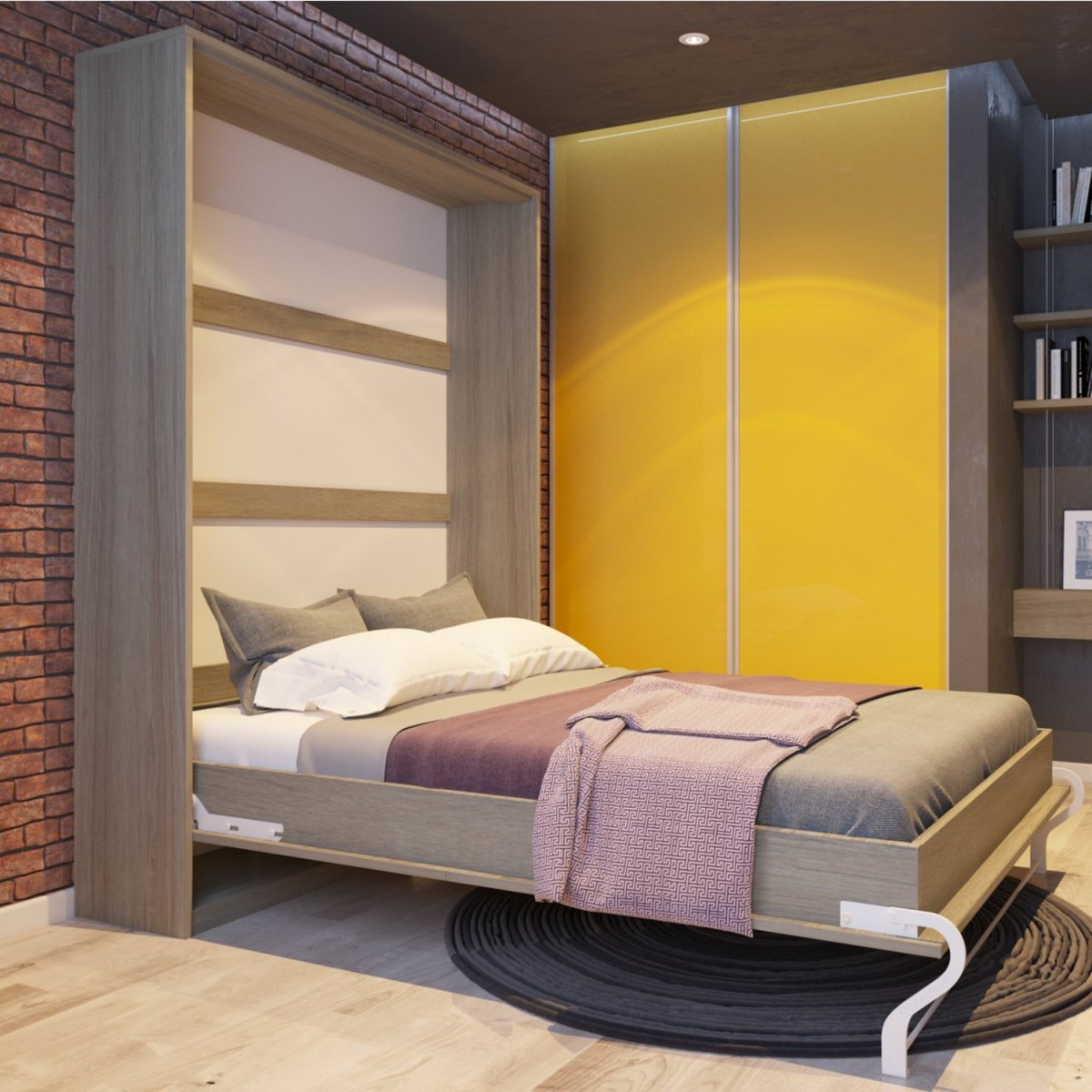 Кровать Мерфи икеа