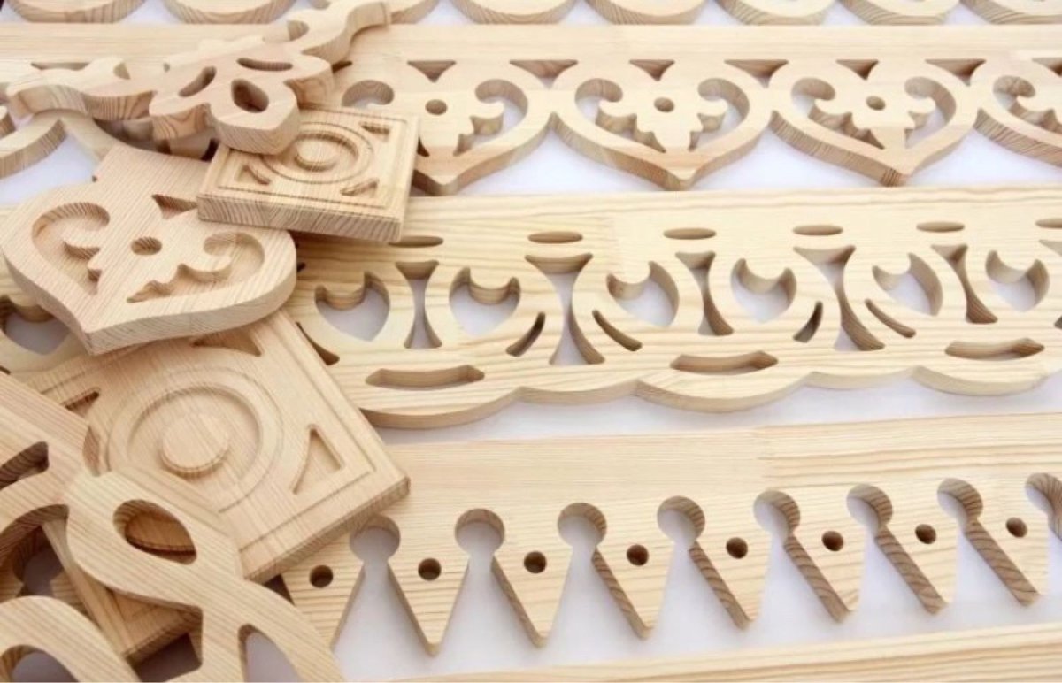 Деревянные декоры для мебели колонны