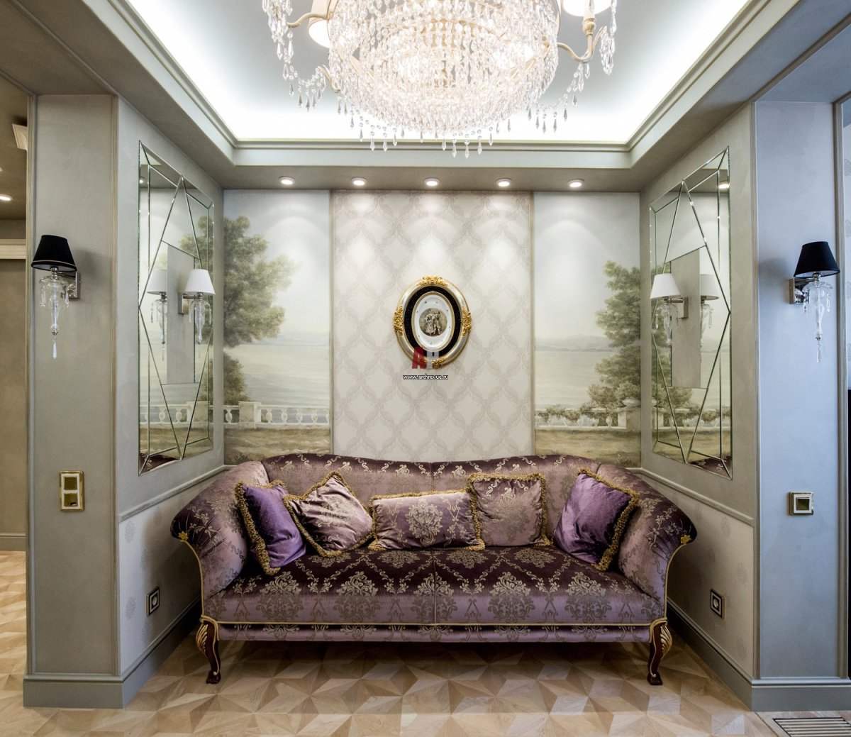 Ниши в классическом интерьере