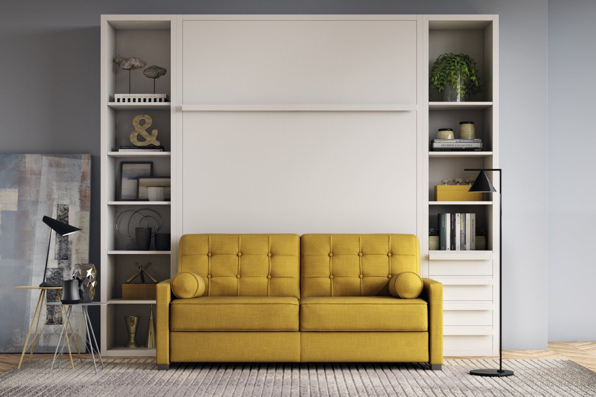 Встроенные шкафы в гостиной