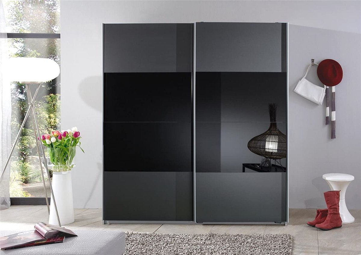 Шкаф стекло темное Стенли