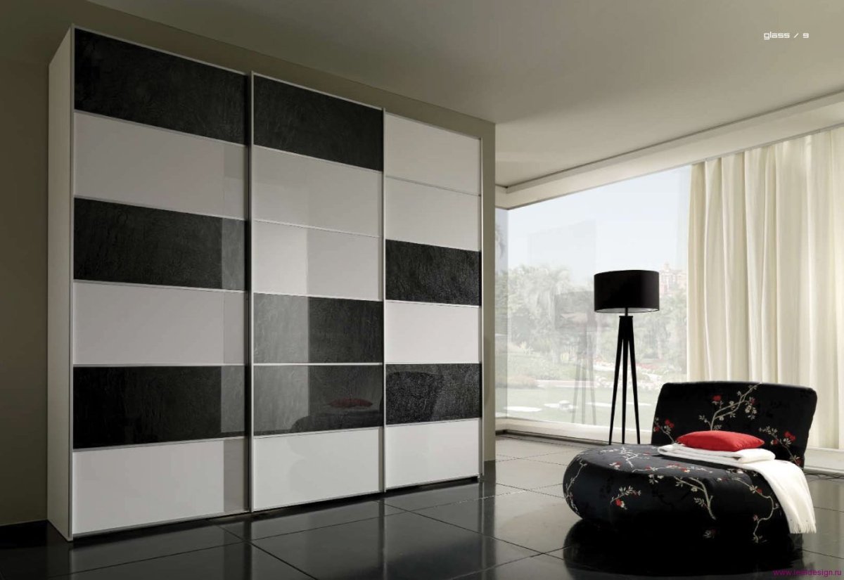 Шкаф купе черный