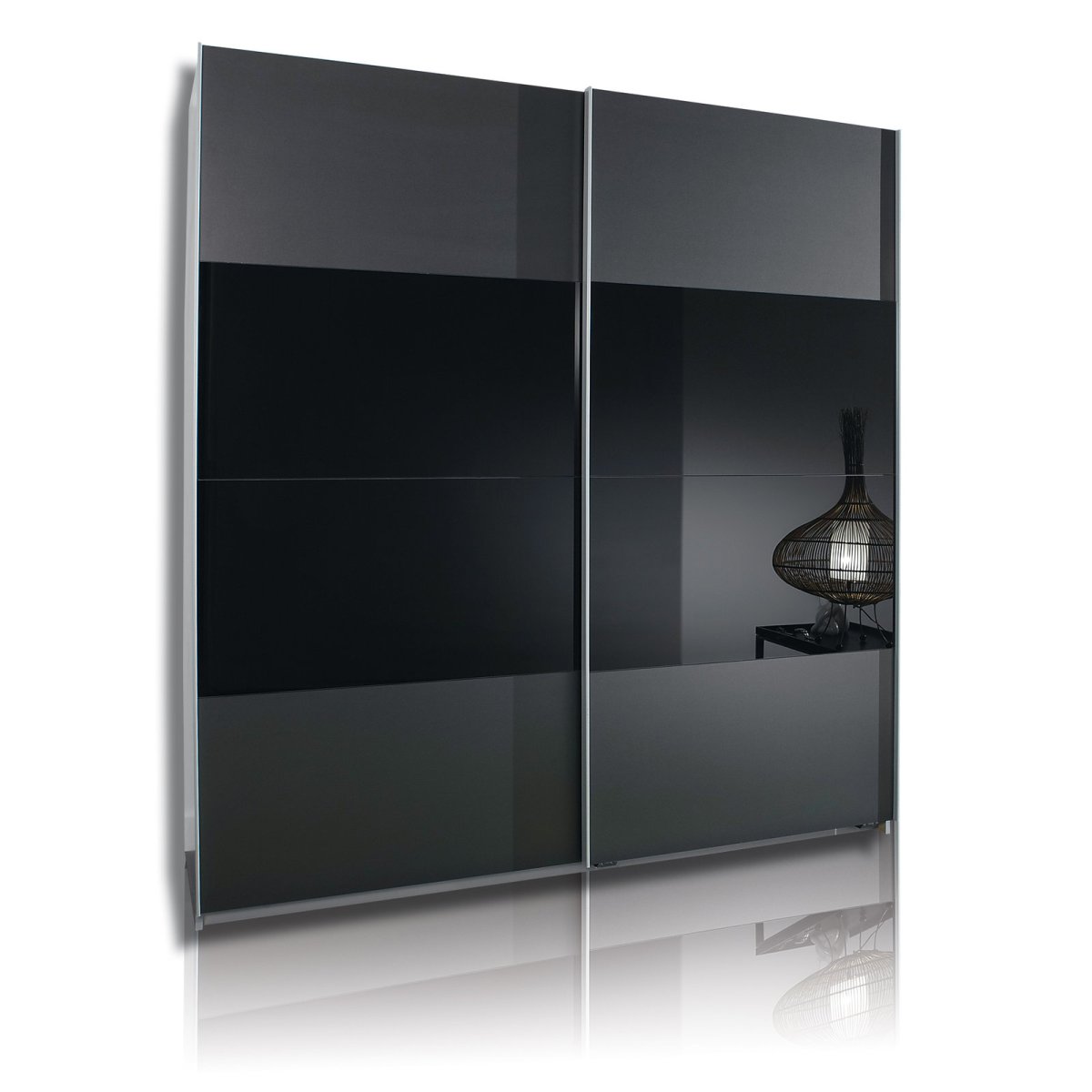 Раздвижная дверь синяя