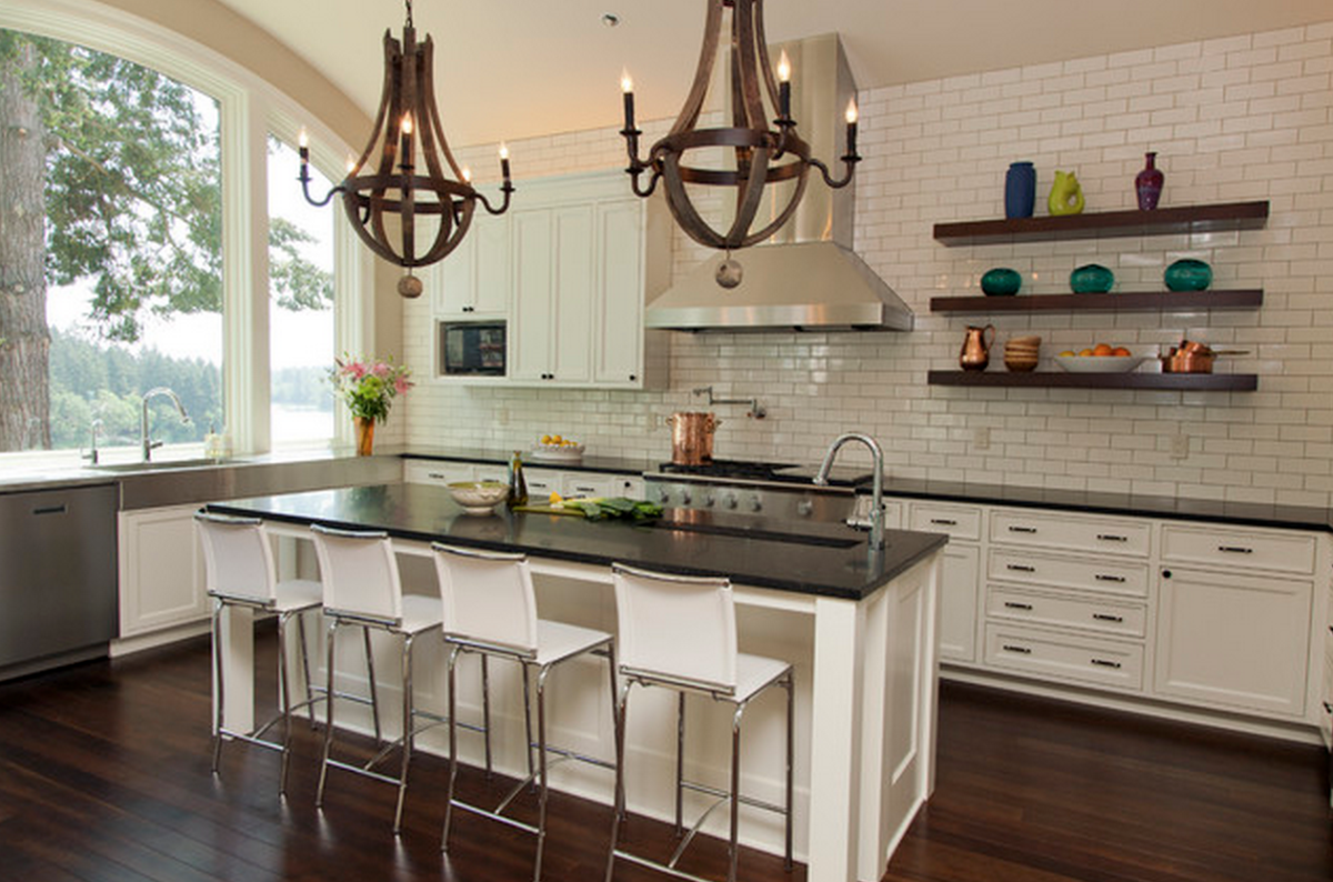 Кухня в светлых тонах