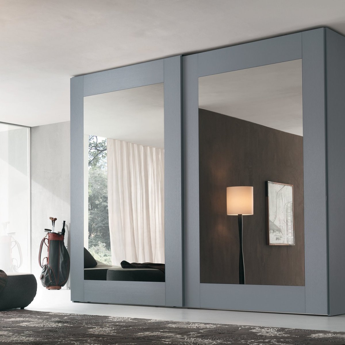 Современные встроенные шкафы