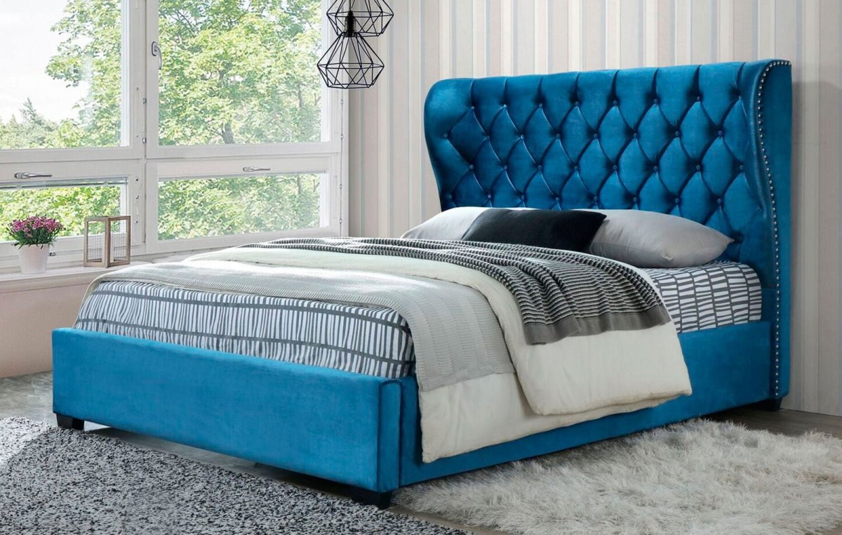Изголовье кровати Блу Квин