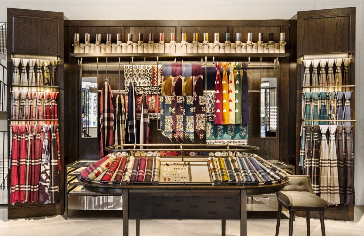 Полки для тканей