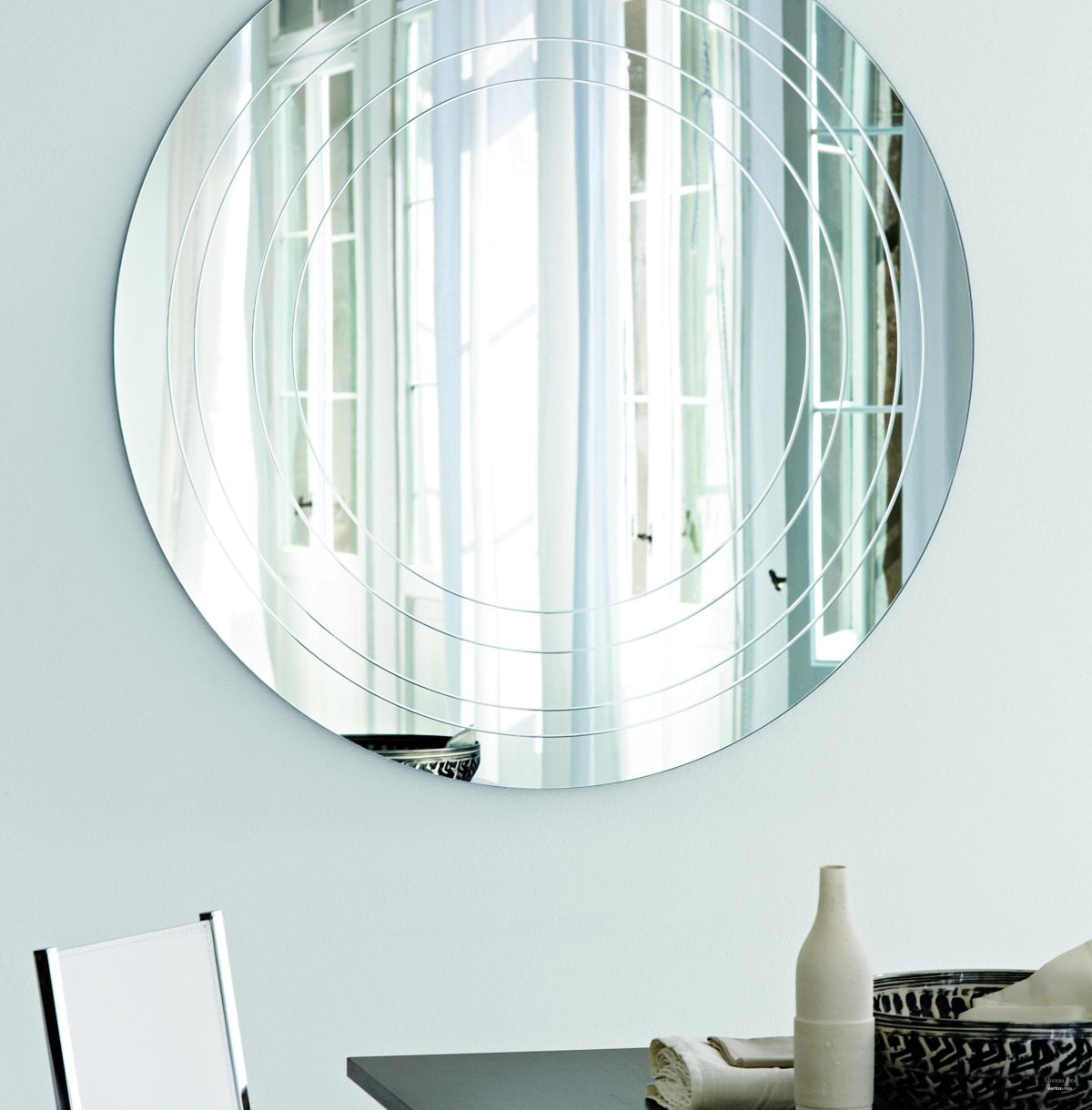 Американские круглые зеркала
