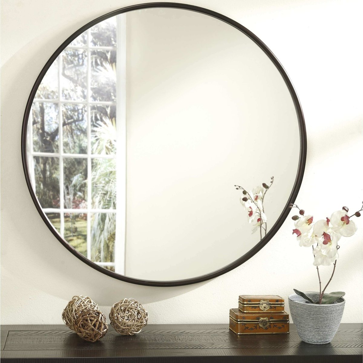 Зеркало в ванну в интерьере