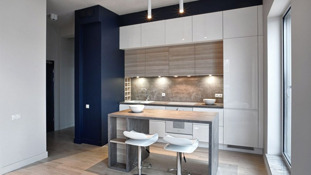 Барная стойка в интерьере