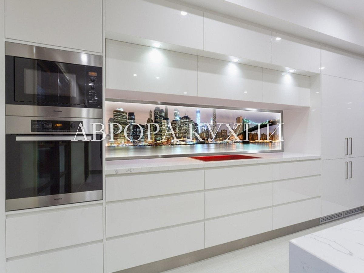 Встроенные кухонные шкафы