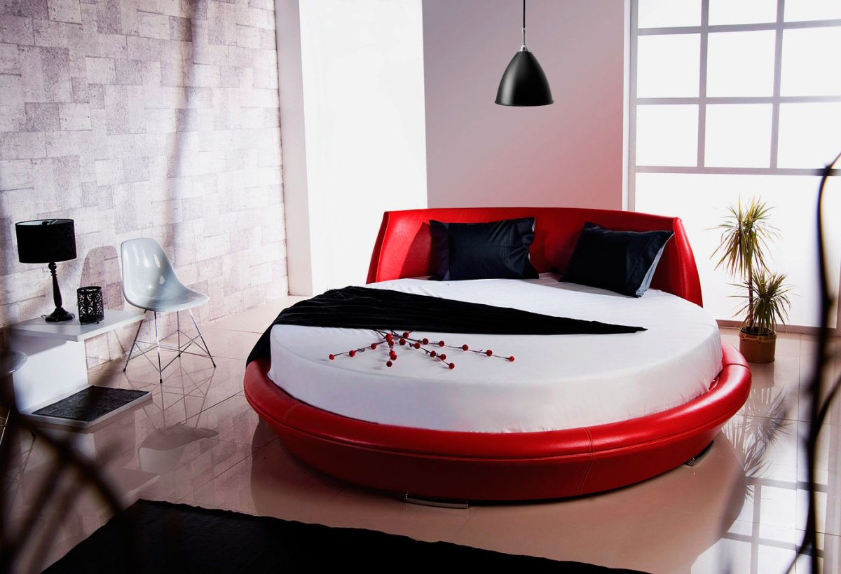 Круглая кровать Аскона 220