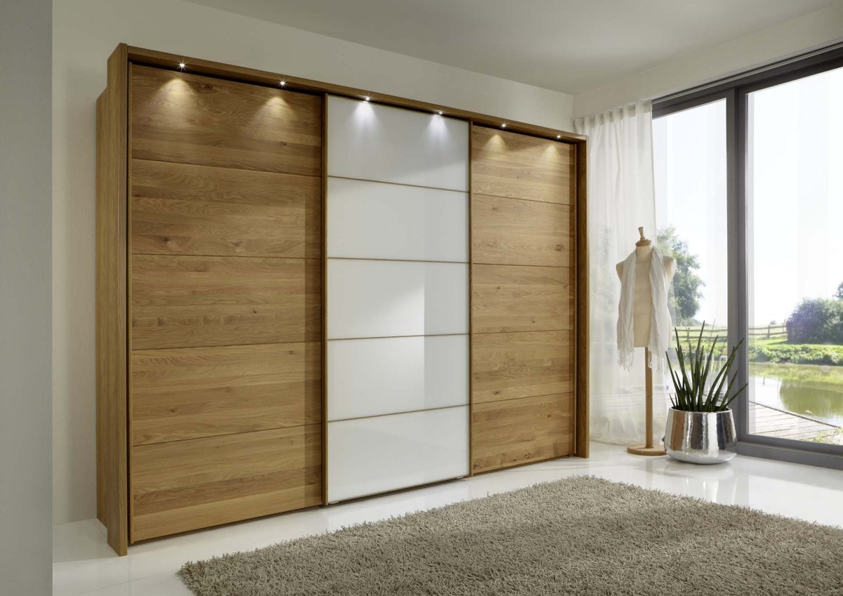 Экостиль в интерьере шкафы в спальне